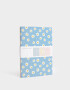 Anotadores Cuadernos y Memos Set De 3 Libretas Con Papel Entelado - Combinacion Multicolor