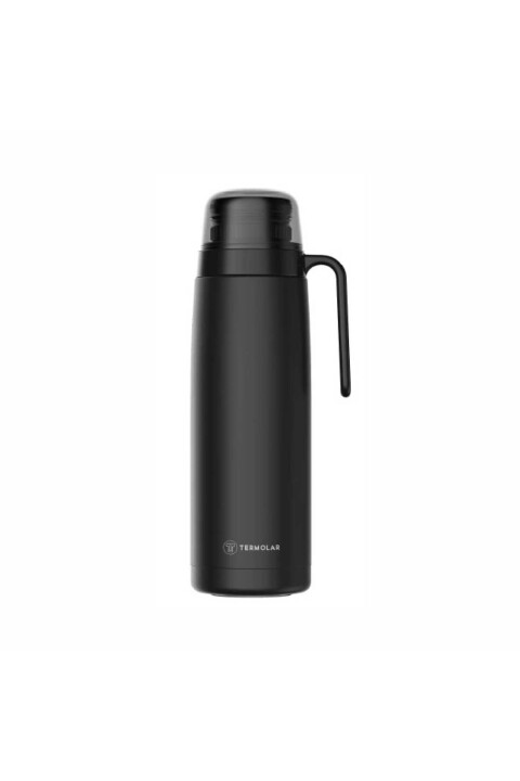 TERMOLAR - TERMO INOX 1LT NEGRO TERMOLAR - TERMO INOX 1LT NEGRO