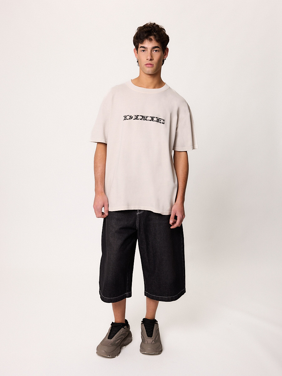 T-SHIRT M/C CARTAS DIXIE Gris Claro