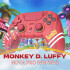 Joystick Fantech One Piece Luffy Pc Ps3 Ps4 Wgp14v2 JOYSTICK WGP14 LUFFY ONE PIECE INALAMB