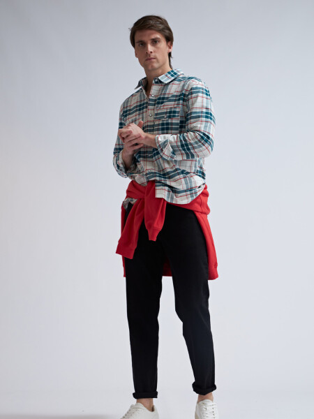 Pantalón de jean slim Negro