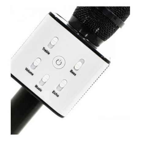 Micrófono Karaoke bluetooth inalámbrico parlante USB Negro