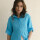CAMISA LINO GISELA TURQUESA