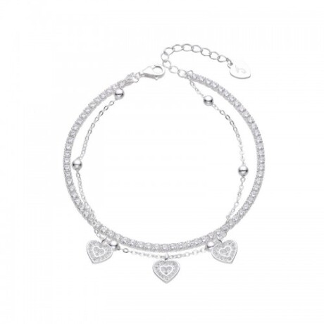Pulsera de plata 925 con circonia, TENNIS. Pulsera de plata 925 con circonia, TENNIS.