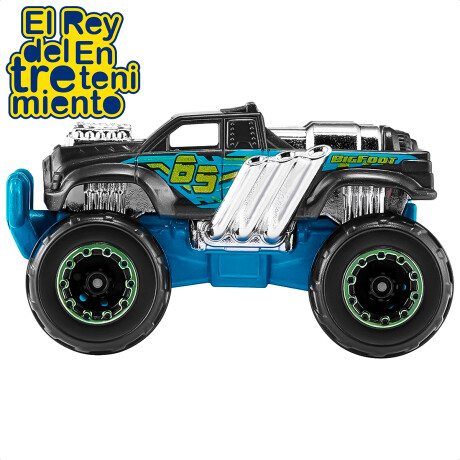 Pista Lanzador Hot Attack C/ Vehículo Metal Machines Coco