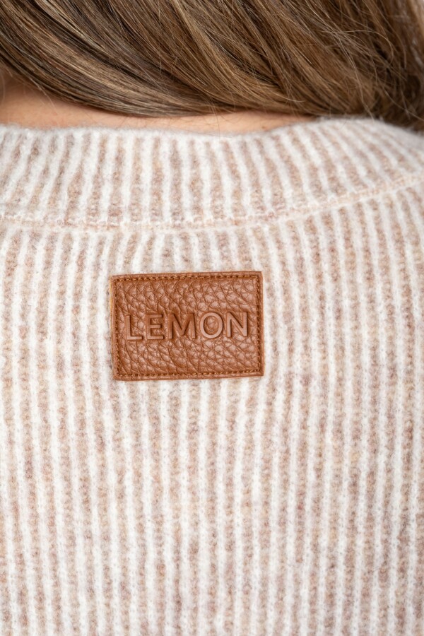 Chaleco Escote En V Mocha