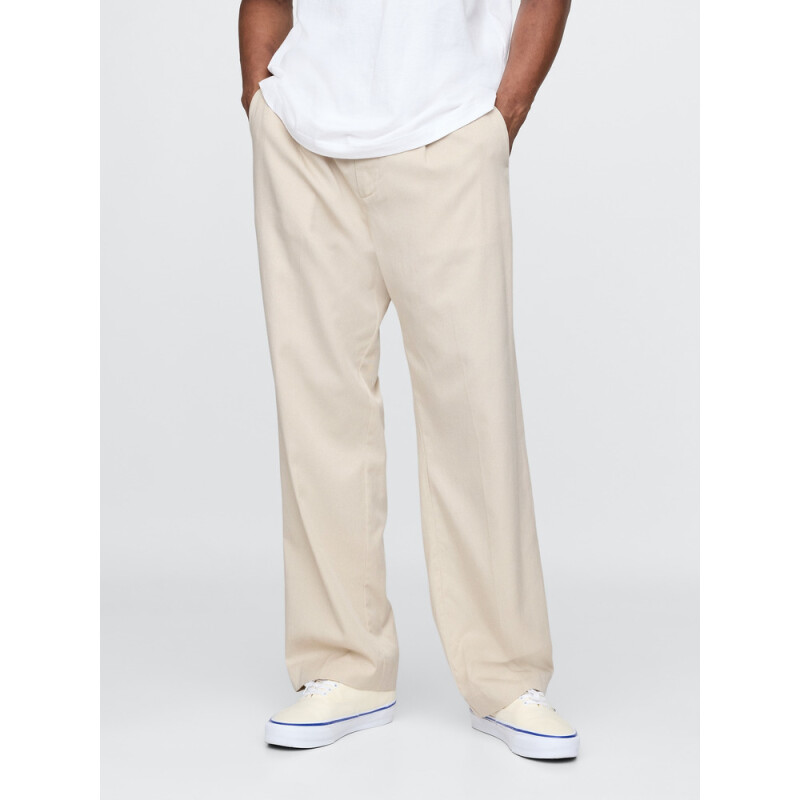 ULTRASOFT PLEATED TROUSER 1 BEDROCK 291