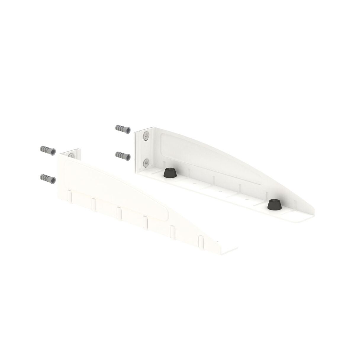 Soporte mulituso de acero ideal para microondas - Blanco 