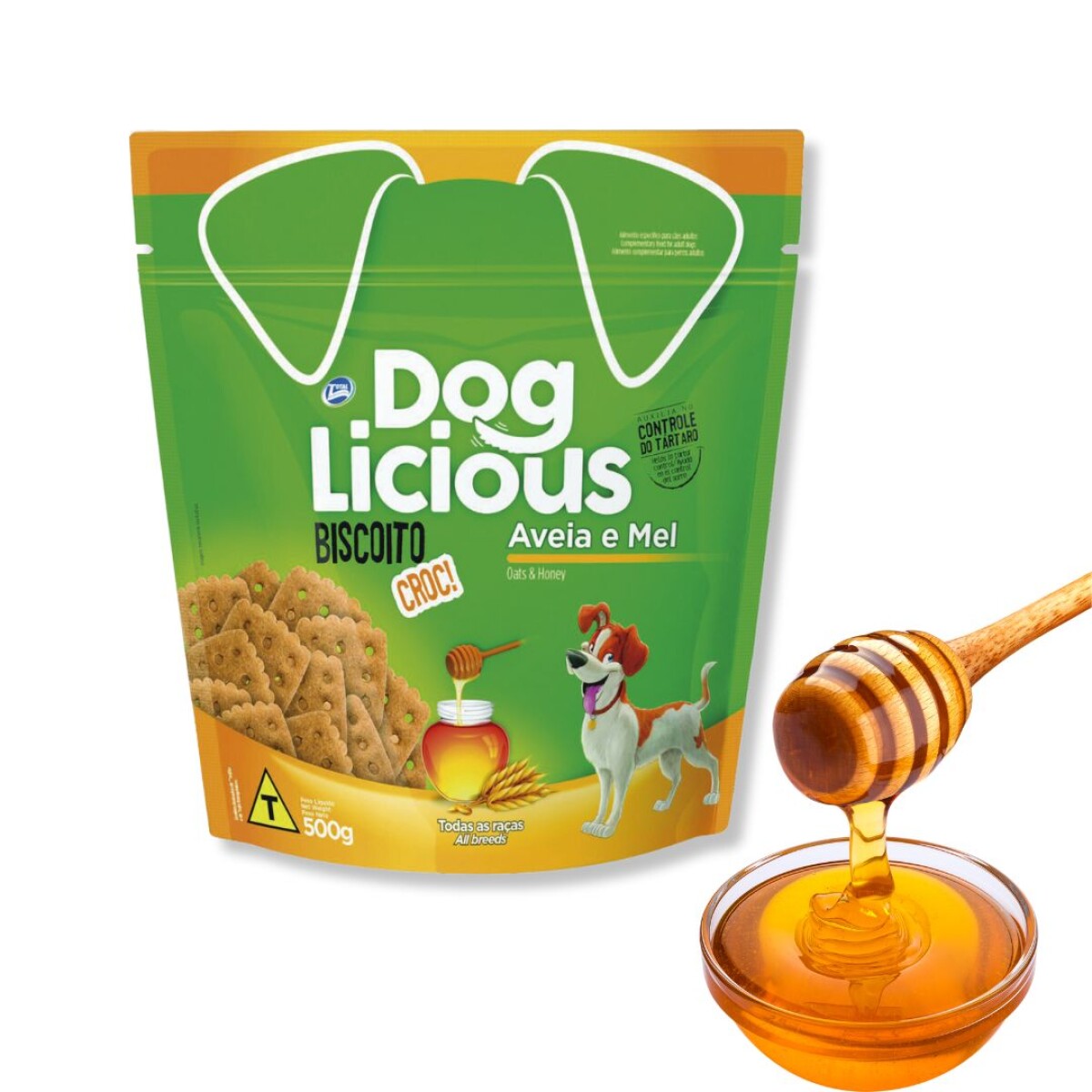 Dog Licious Biscuits Croc And Honey 