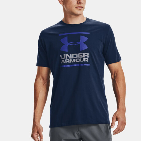 REMERA UNDER ARMOUR FOUNDATION SS Dark Blue