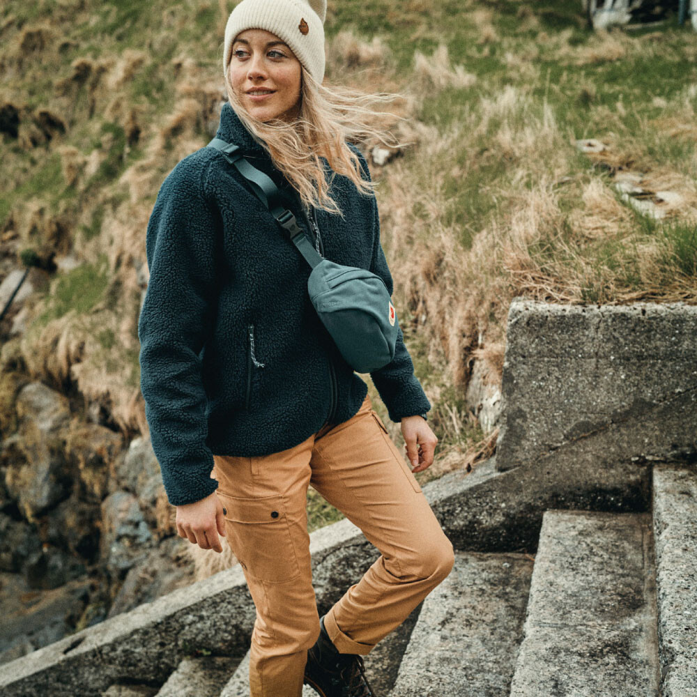 Stina Trousers W Dark Olive