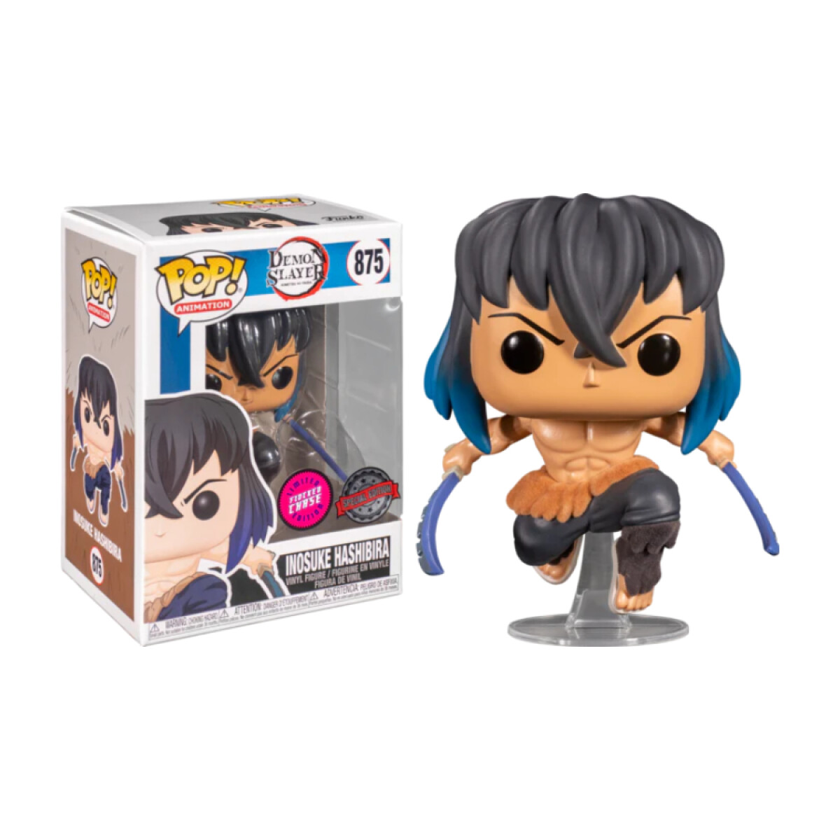 Inosuke Hashibira • Demon Slayer Kimetsu No Yaiba - 875 [Flocked Chase] 