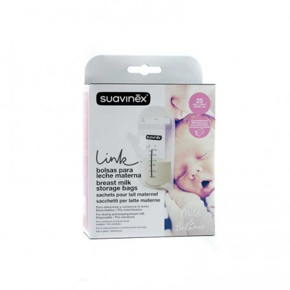 Bolsas almacenamiento leche Suavinex Bolsas almacenamiento leche Suavinex