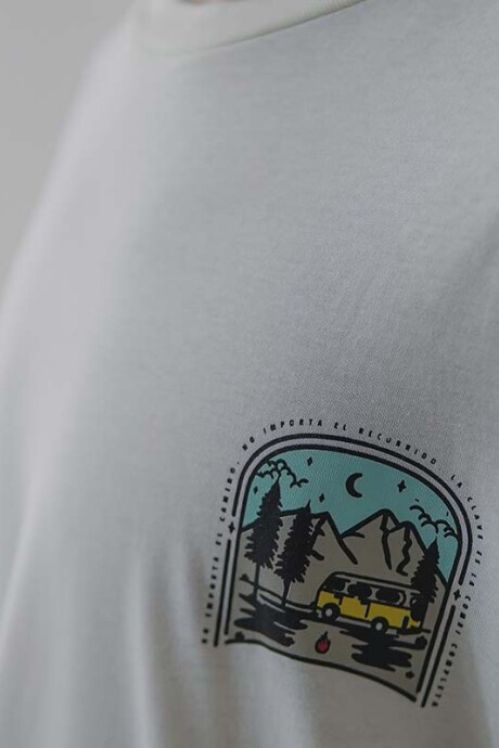 Remera Pulau Woods Crema