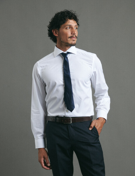 011980 CAMISA HARRINGTON 1937 Blanco