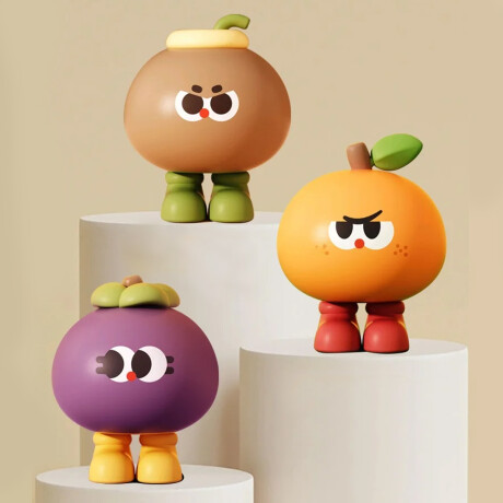 Veladora lámpara fruta Beige