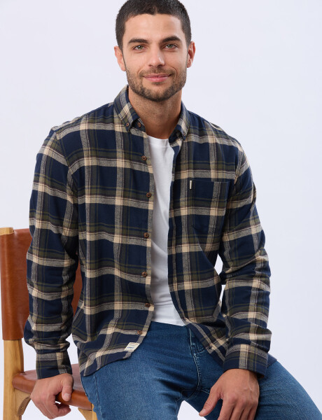 CAMISA DE VIYELA Verde