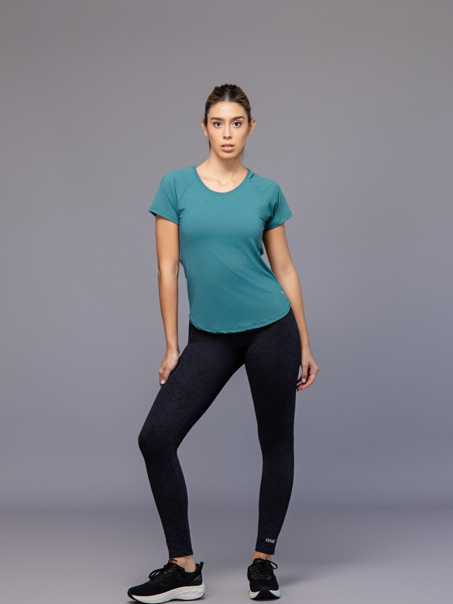 Legging Jacquard. - Negro 