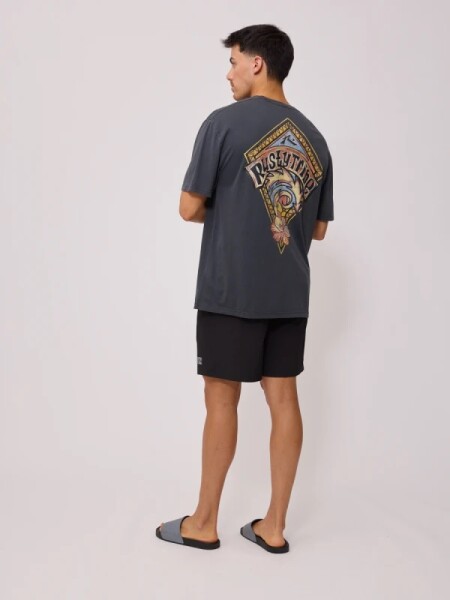 T-SHIRT RUSTY ALORIN GRIS