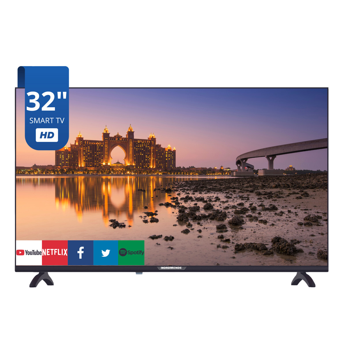 TV LED 32 PULG. HD SMART CON SINTONIZADOR DIGITAL NORDMENDE 