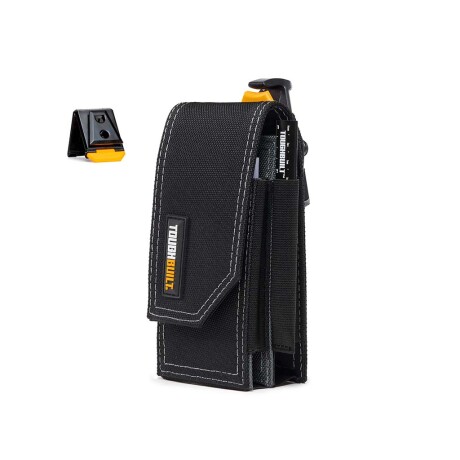 Cartuchera Para Celular Con Libreta y Clip TB-CT-33P Toughbu NEGRO-AMARILLO