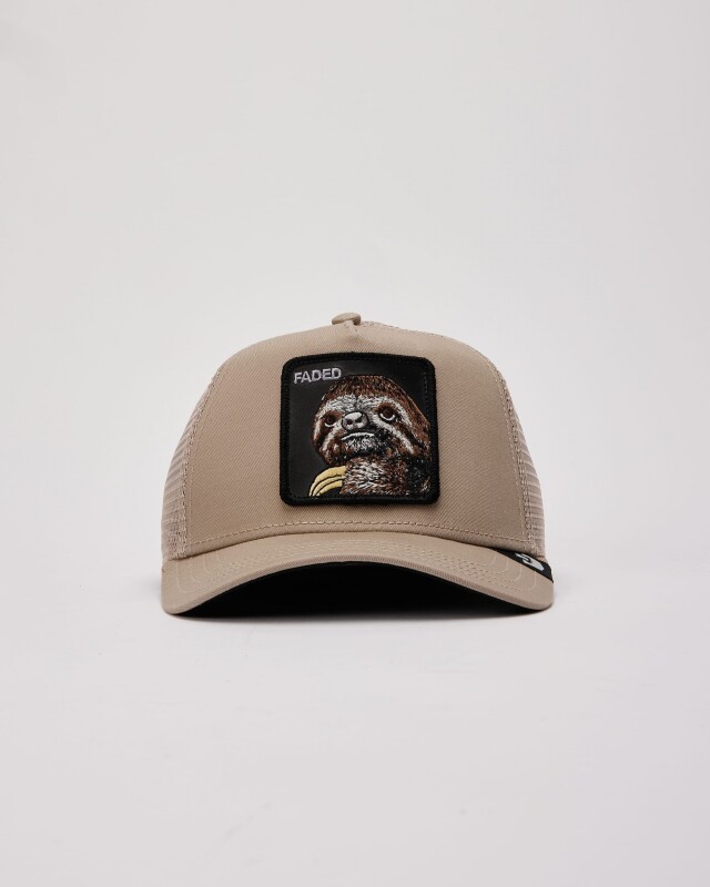 Gorra Goorin Bros Trucker Baseball - The Faded Sloth Beige