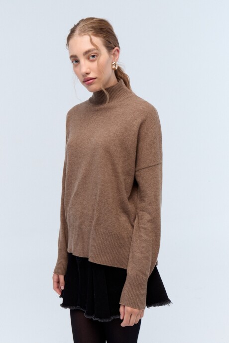 Polera Nimes Beige Oscuro