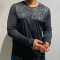 Remera de Hombre N+ M/Larga Evans Negro