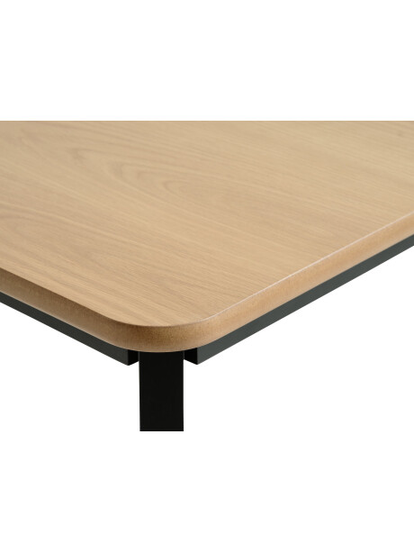 Mesa de comedor JEGIND 80x130 roble/negro Mesa de comedor JEGIND 80x130 roble/negro