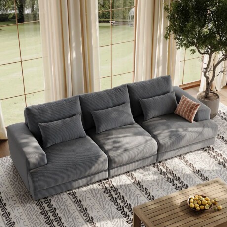SOFA NUVOLA GRIS - 4 CUERPOS