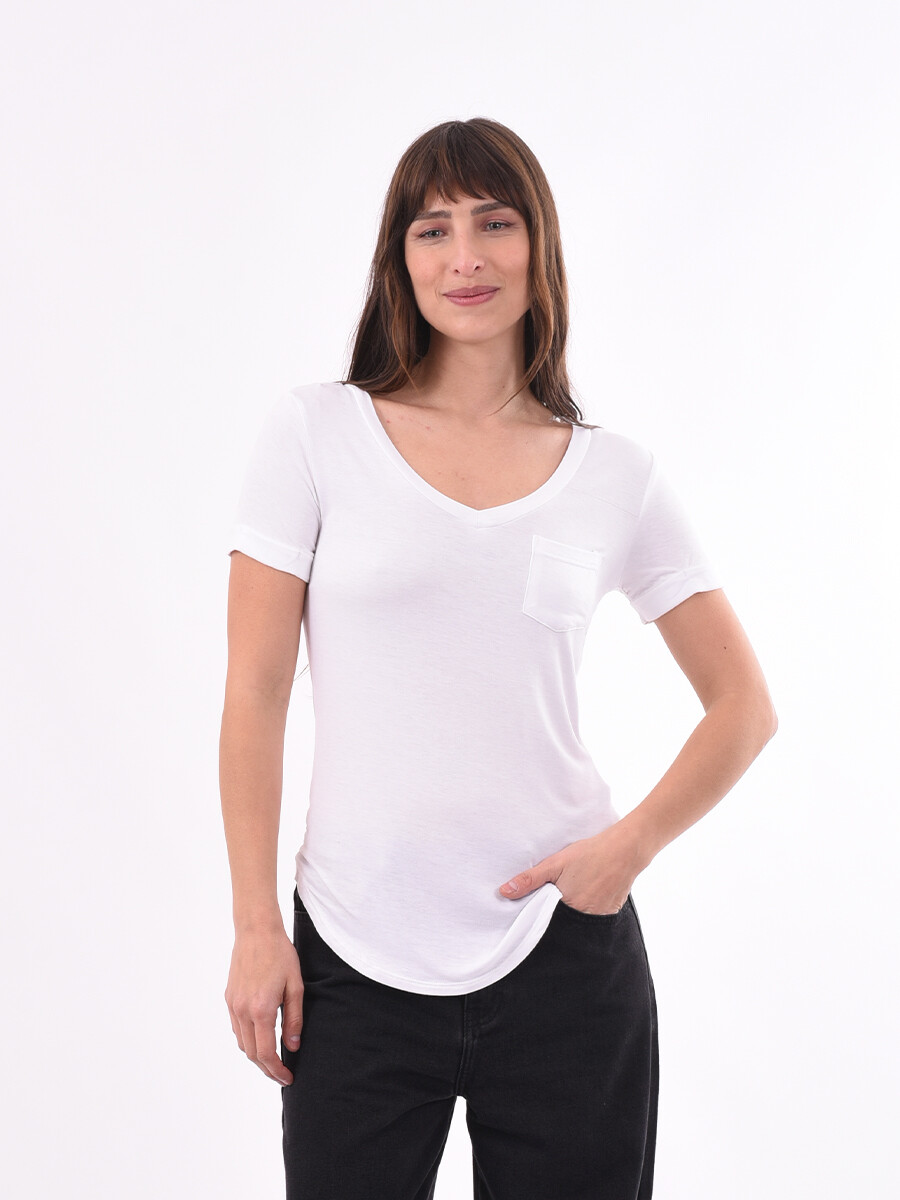 REMERA AMINA - BLANCO 