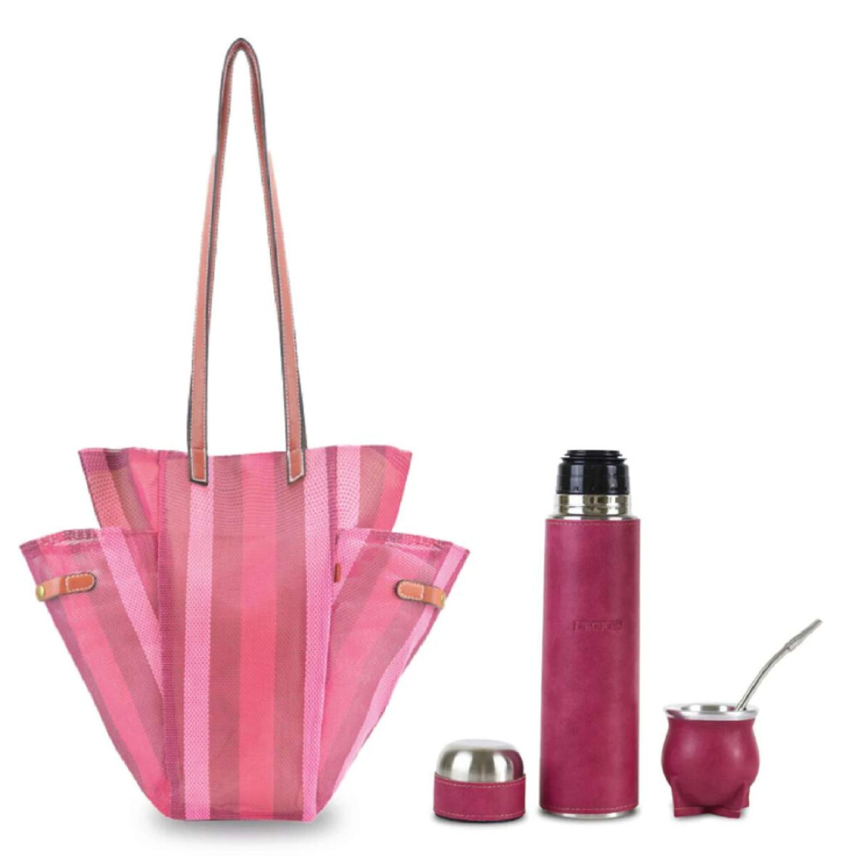 Kit Matero Voltok - Fucsia Tannat y Guinda con Fucsia 