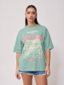 T-SHIRT SOMERA RUSTY Verde Claro
