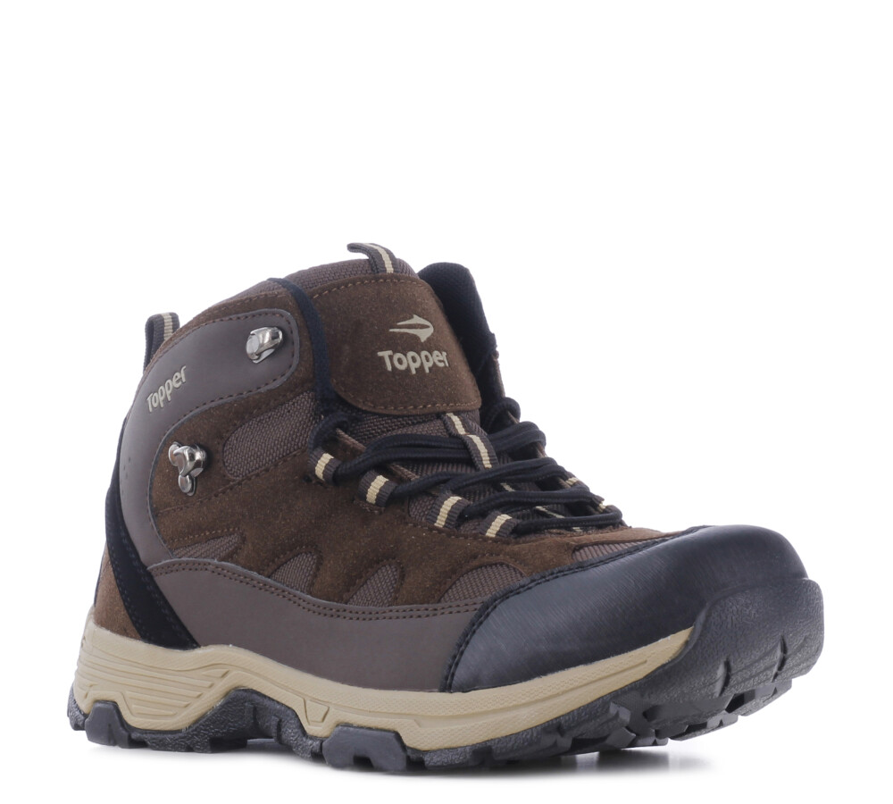 Bota Lanin Marron/Beige