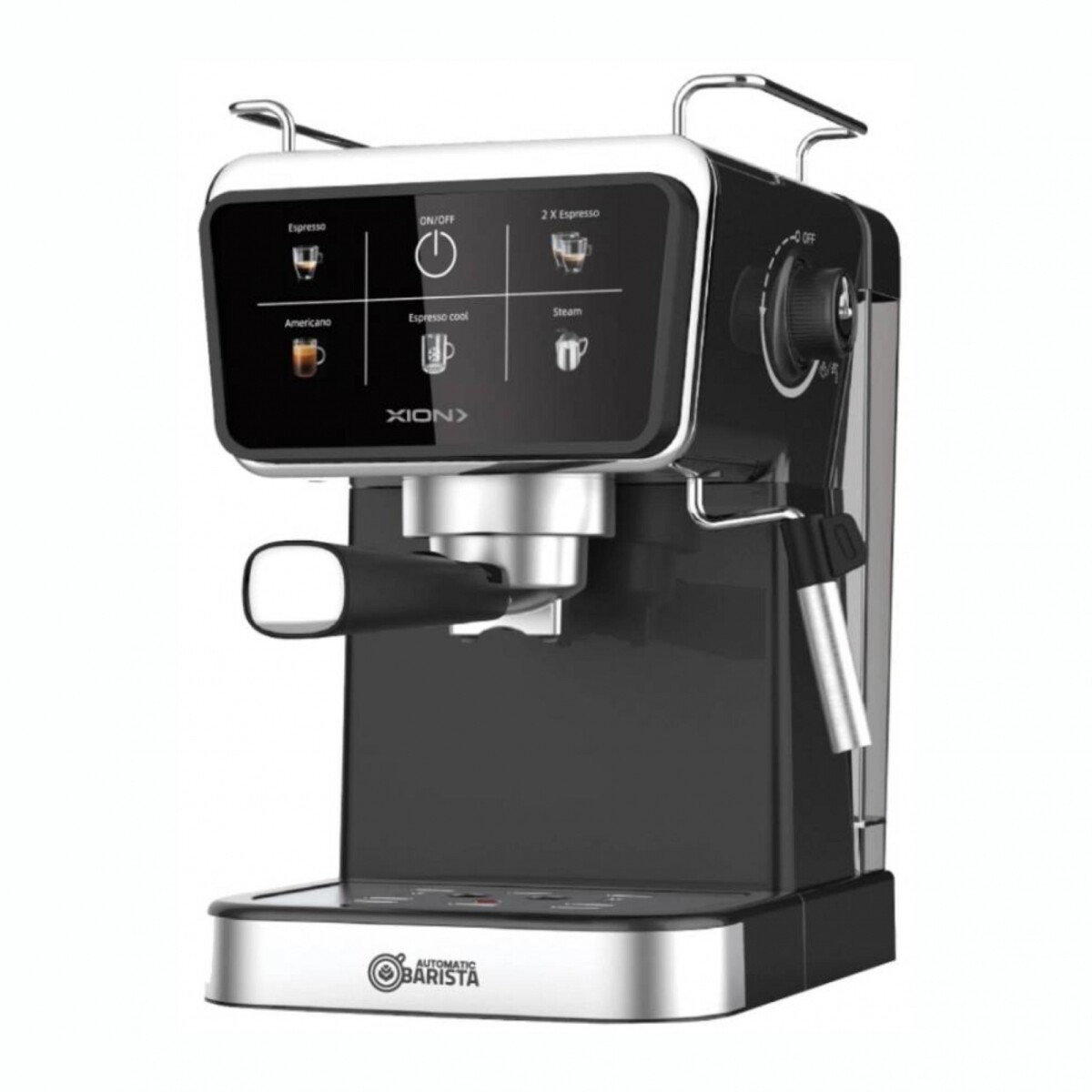 Cafetera Espresso XION XI-CM301.CU 20 Bares De Presión Panel Táctil 