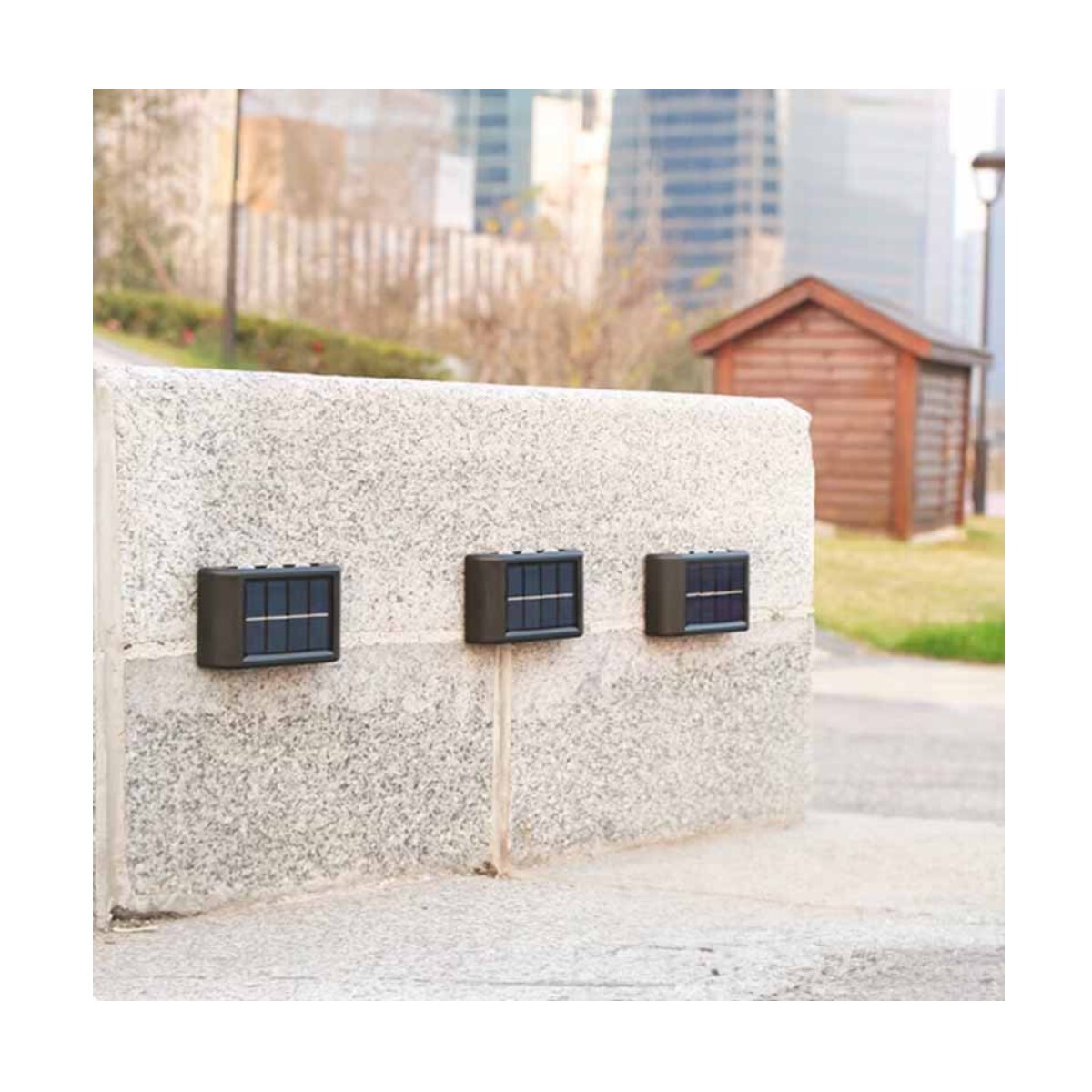 PACK DE 2 LAMPARAS SOLAR 57*89*23MM 