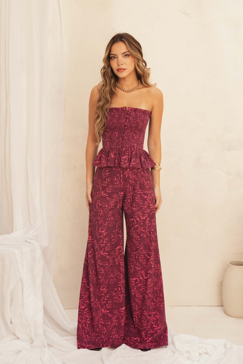 PANTALON SERENA CRIMSON WORN BOTANICA 