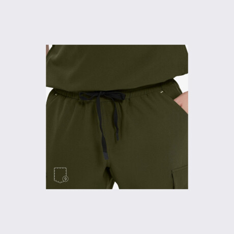 Ambo Rib unisex Verde Militar