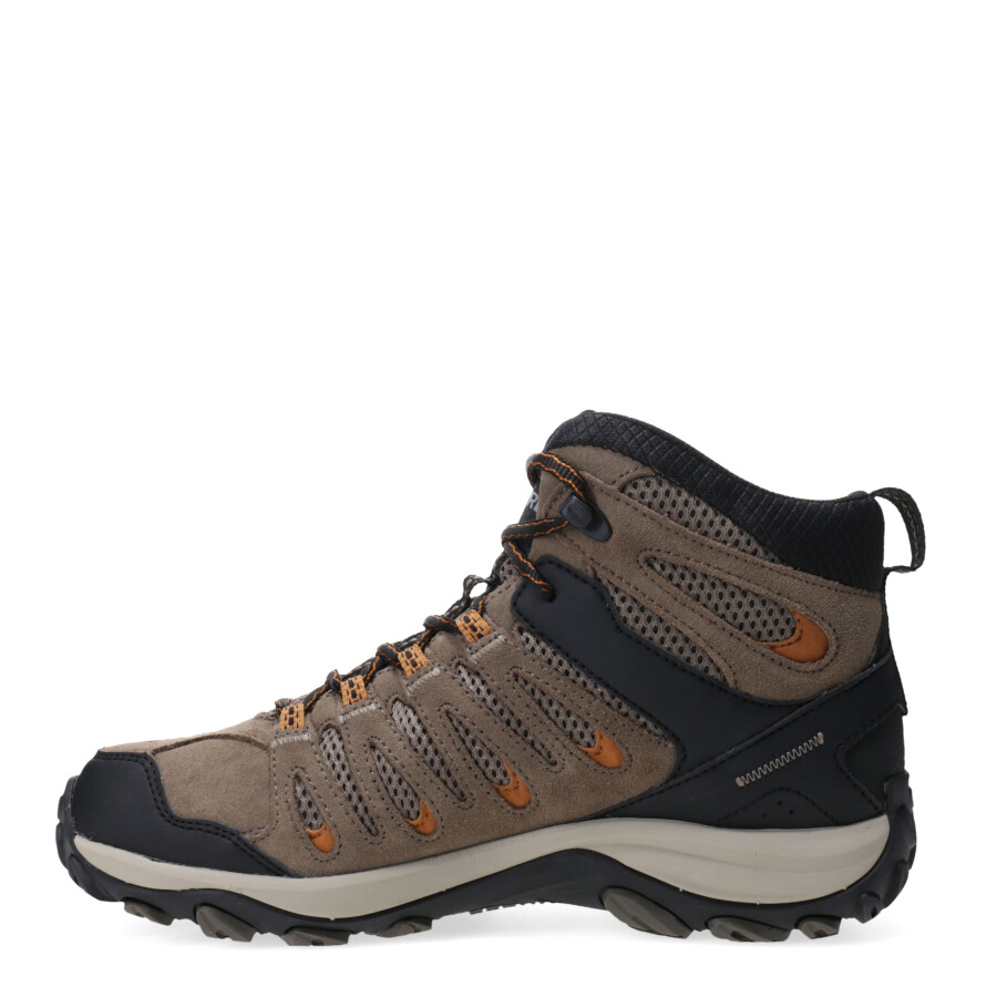 Bota de Hombre Merrell Casual Mid Crosslander 3 Marrón - Negro