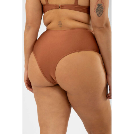 Bombacha alta peonia metal Rojo arcilla metal