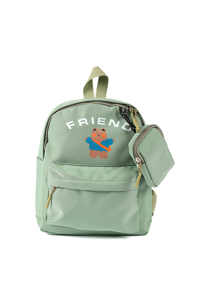 Mochila Friend Verde