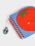 Anotadores Cuadernos y Memos Memo Anillado Tomate - Rojo Medio