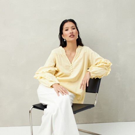 BLUSA CARMEN Manteca