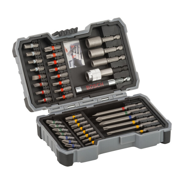 Kit de puntas y dados Bosch Extra Hard con 43 unidades 6 meses / Bosch Unica