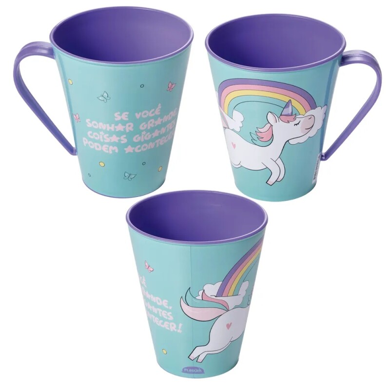Taza Unicornio 360ML PU PU TAZA UNICORNIO 360 ML