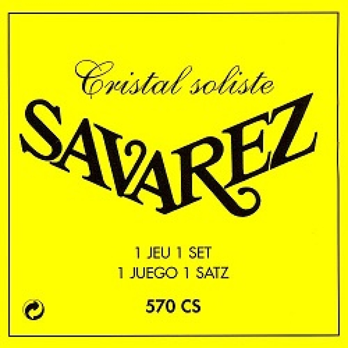Encordado Clásica Savarez Cristal Soliste Amarillo 