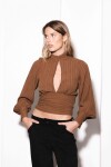 Blusa Elle Chocolate