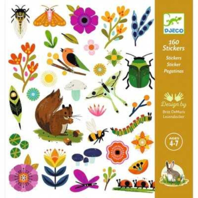 Stickers Djeco Pack 160 Pegatinas Stickers Djeco Pack 160 Pegatinas