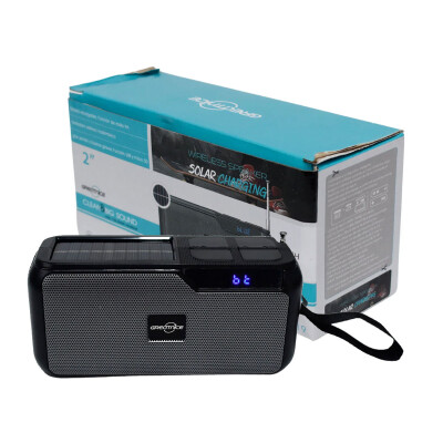 Radio parlante portátil bluetooth GTS-1419 con carga solar Radio parlante portátil bluetooth GTS-1419 con carga solar