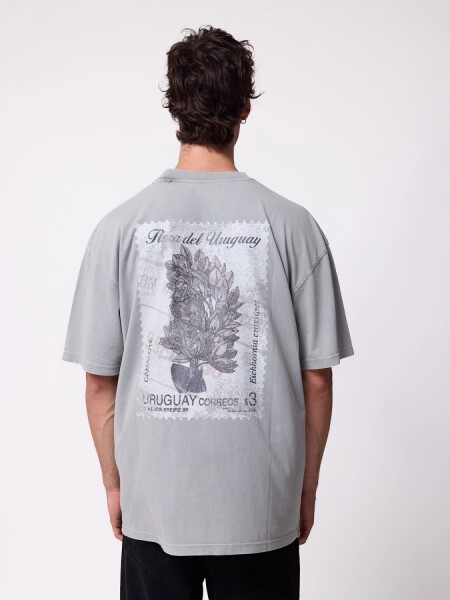 T-SHIRT DIXIE SILBO GRIS